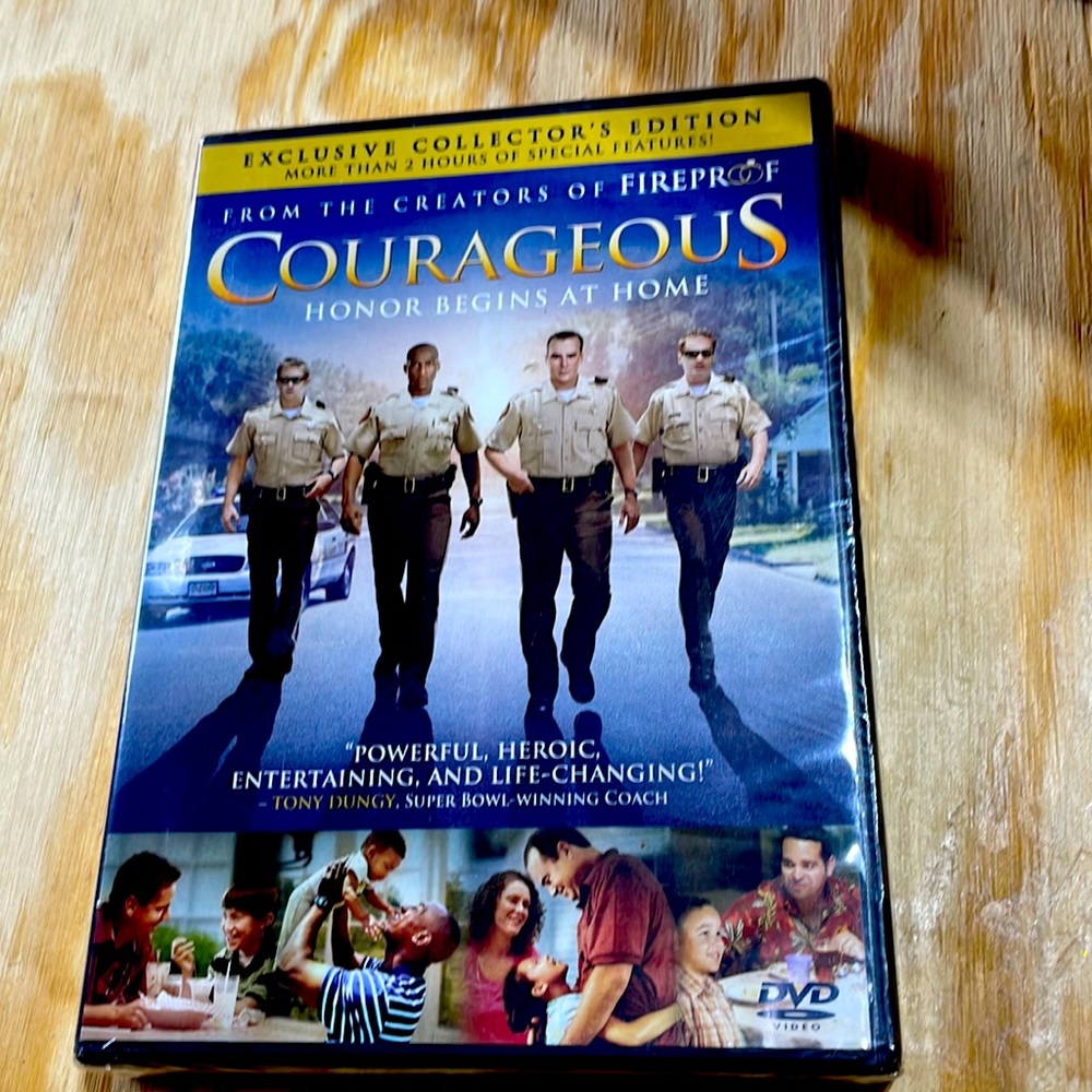 Courageous DVD new